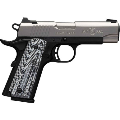 Browning 1911-380 Black Label Pro Compact Single 380 ACP SS G10