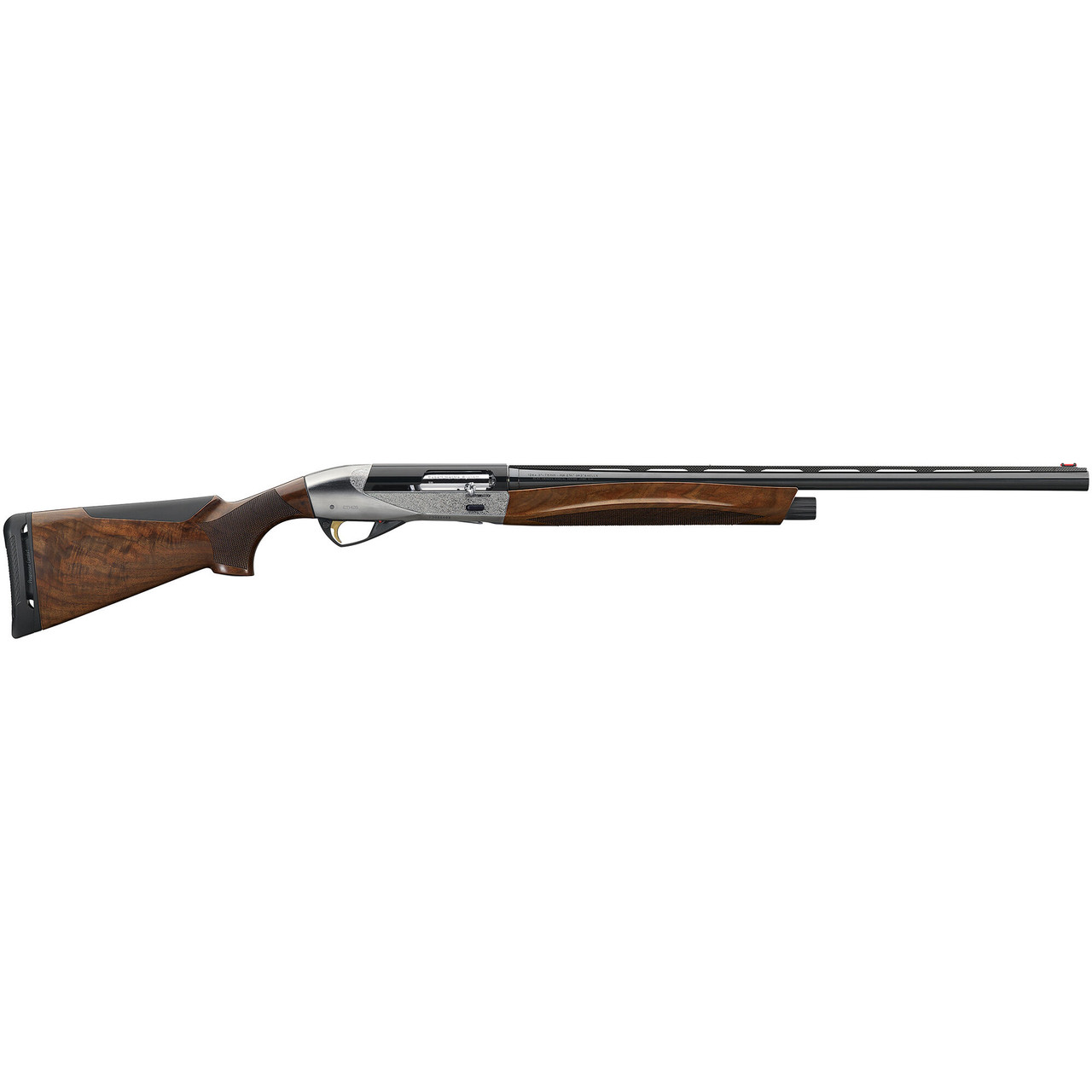 Benelli Ethos Satin Walnut / Engraved Nickel-Plated 12 GA 28" Shotgun