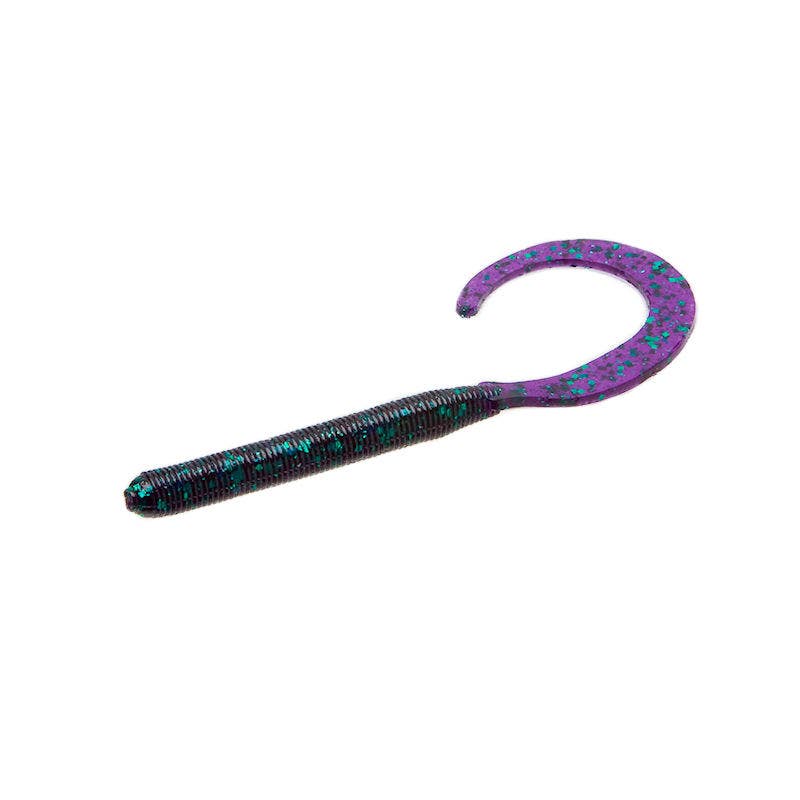 Zoom Curly Tail Worm - Junebug
