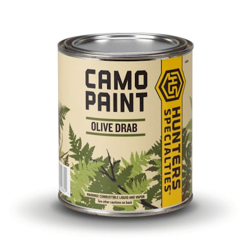 Hunters Specialties Permanent Camo Paint 1 Qt. OD Green