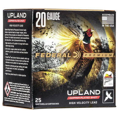 Federal Premium Wing-Shok Pheasants Forever 20 Gauge 2.75" 1 oz 25 Rounds - FACTORY SECONDS