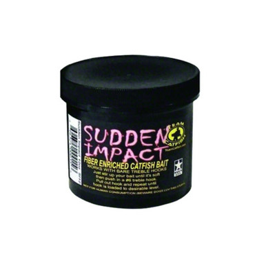 Team Catfish Sudden Impact Fiber Bait 12oz SI12