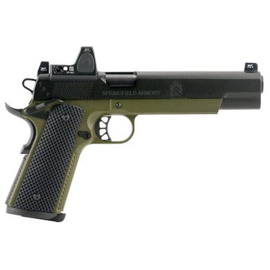 Springfield 1911 TRP Operator RMR Sight 10mm 6" SS Barrel Long Slide Tritium Night Sights 8rd Mag