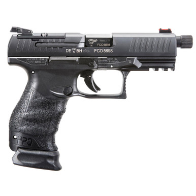Walther PPQ M2 Q4 TAC 9mm 4" Threaded Barrel Optic Ready 15rd