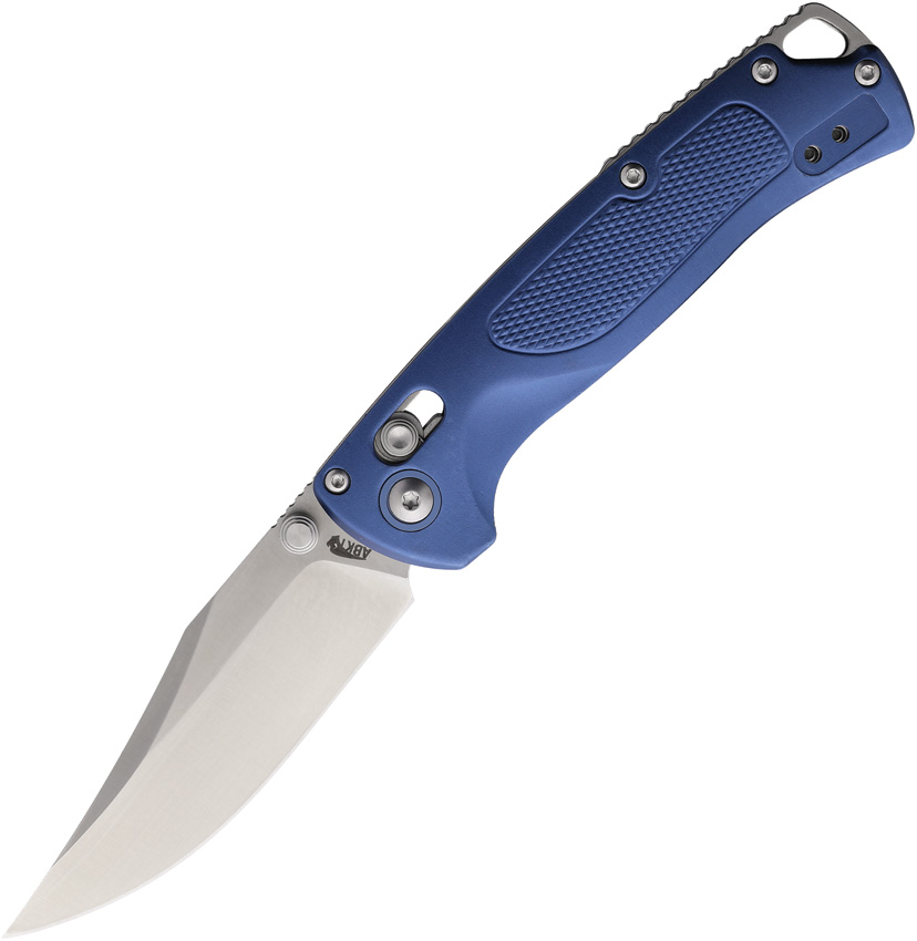 ABKT Tac Siege Folding Lockblade Pocket Knife Blue - AB1027BL