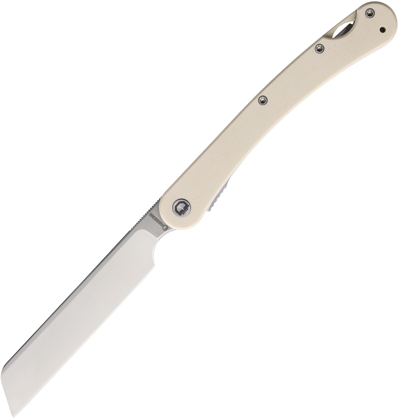 Daggerr Boris Britva Linerlock Pocket Knife White - DGR2302WTS