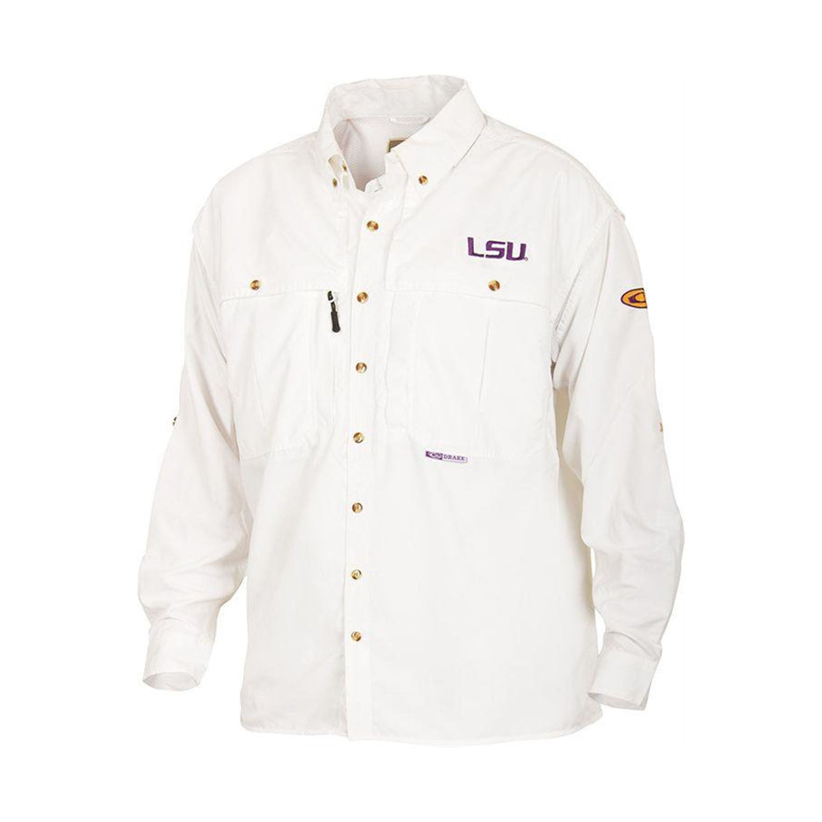 Drake LSU Wingshooter's Shirt Long Sleeve