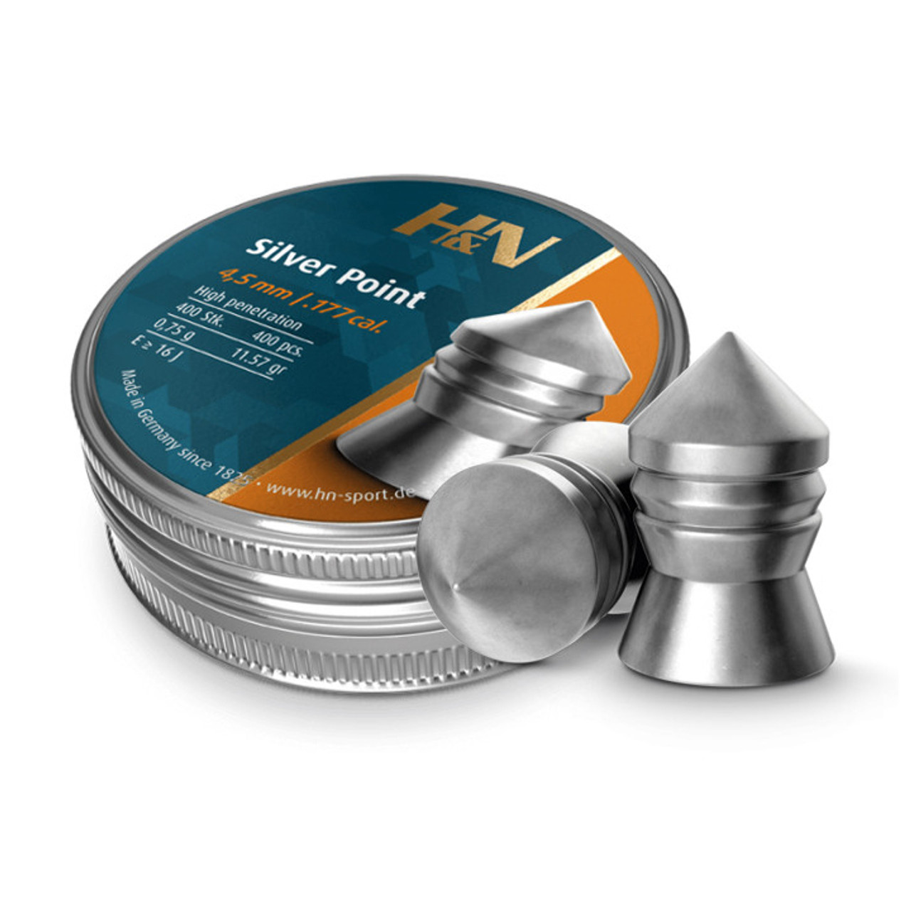 Air Venturi H&N Silver Point 177 Cal. Airgun Pellet (400)