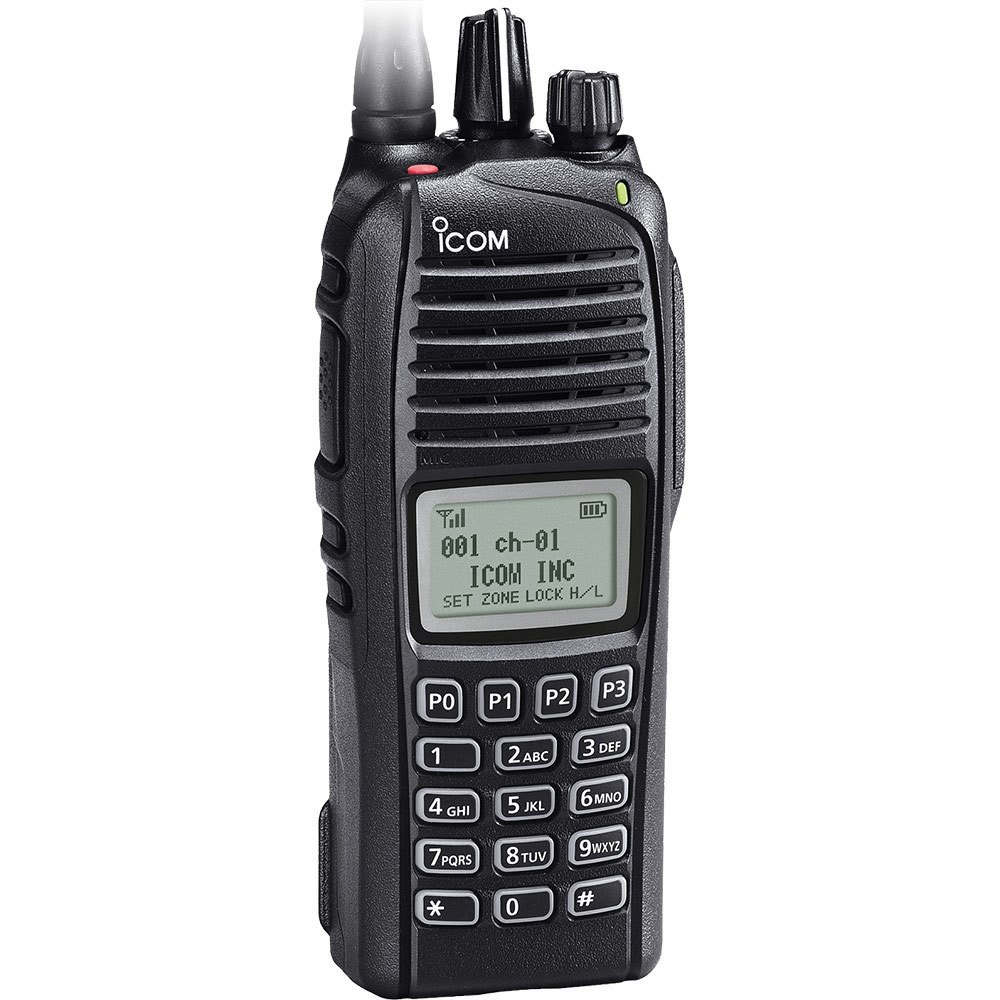 Icom F3261DT RR Railroad Specific Version 136-174 MHz VHF 512 Channels IDAS Portable Radio