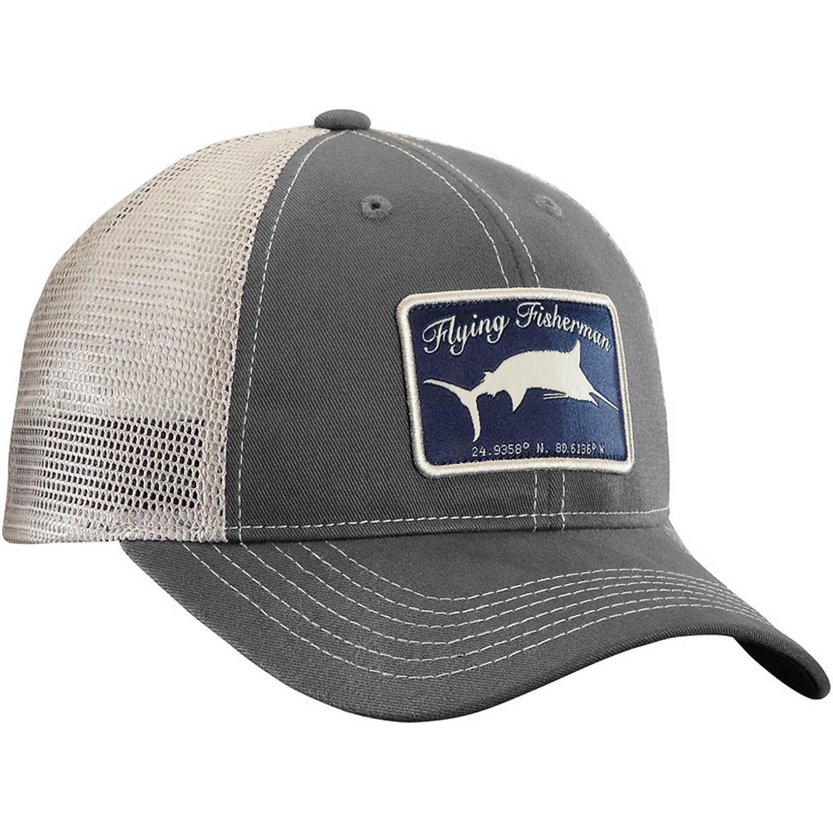 Flying Fisherman Marlin Trucker Hat