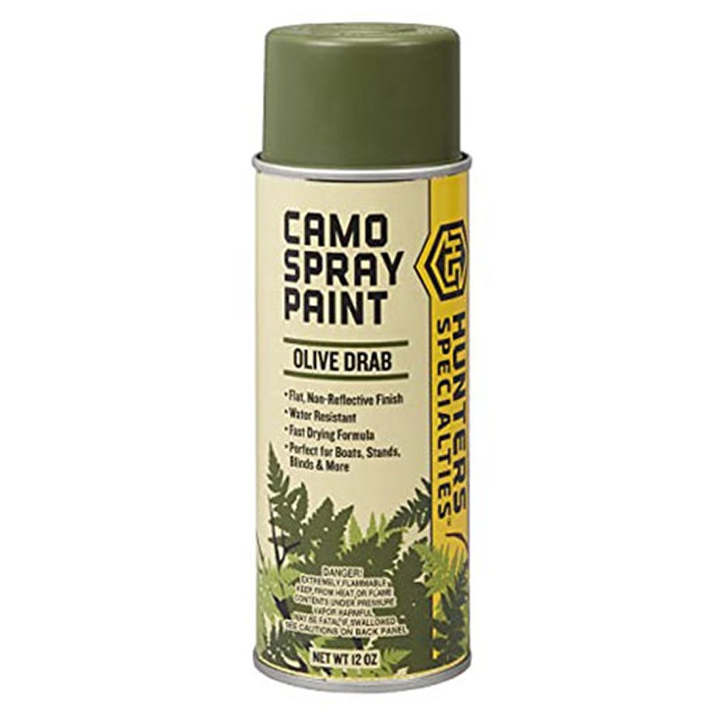 Hunters Specialties Permanent Camo Spray Paint - OD Green