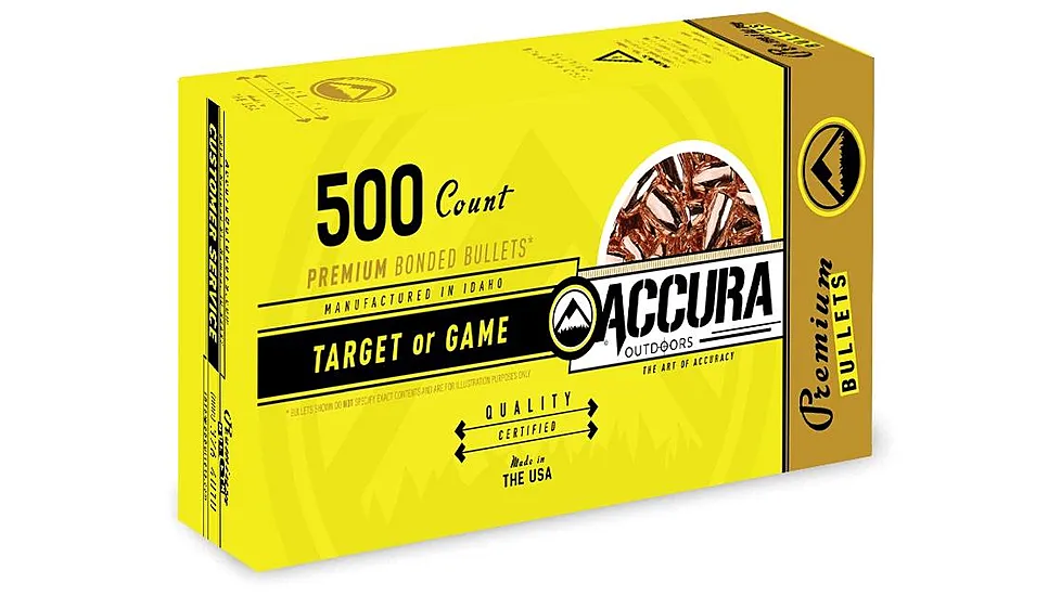 Accura Bullets Premium Powerbond Bullets .45 cal .451in 200 gr RN