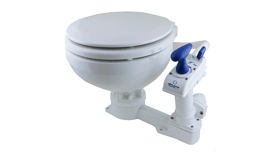 Albin Pump Marine Toilet Manual Comfort