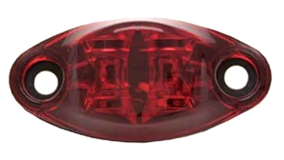 Diamond Group By Valterra LED Exterior Marker Light - 2 Diode, 2-Wire /Red