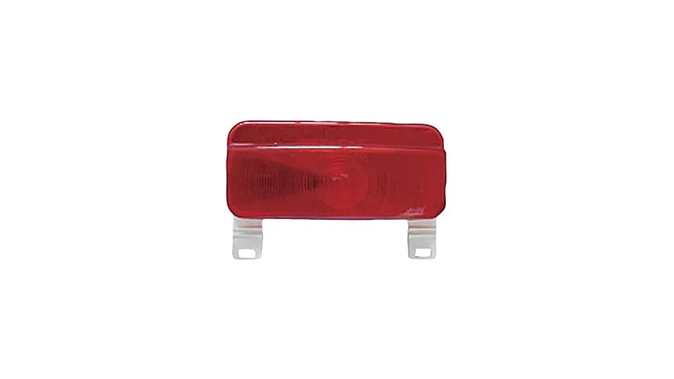 Fasteners Unlimited Command Electronics Surface-Mount 12 Volt Taillight - White Base And License Bracket