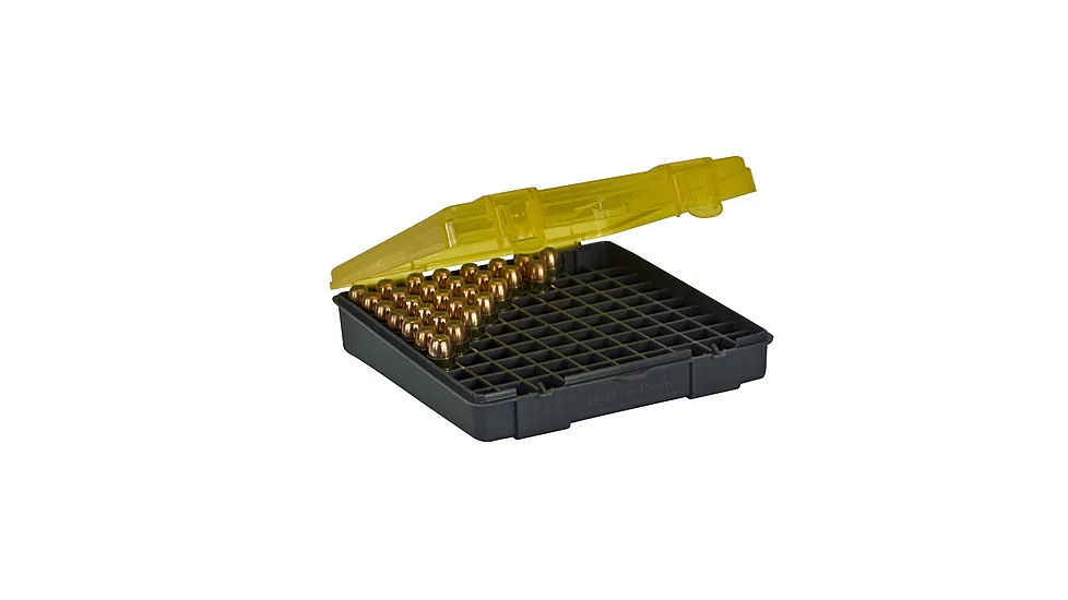 Plano Handgun Ammo Case with Hinged Cover