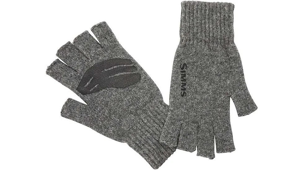 Simms Fishing Products Wool Half-Finger Gloves