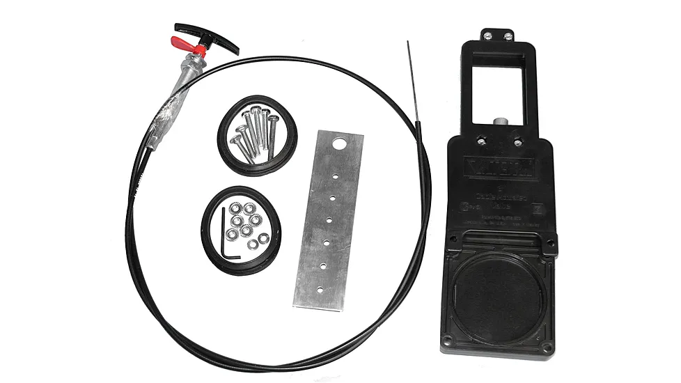 Valterra TC372 Flexible Cable Kit 72in With 3in Valve