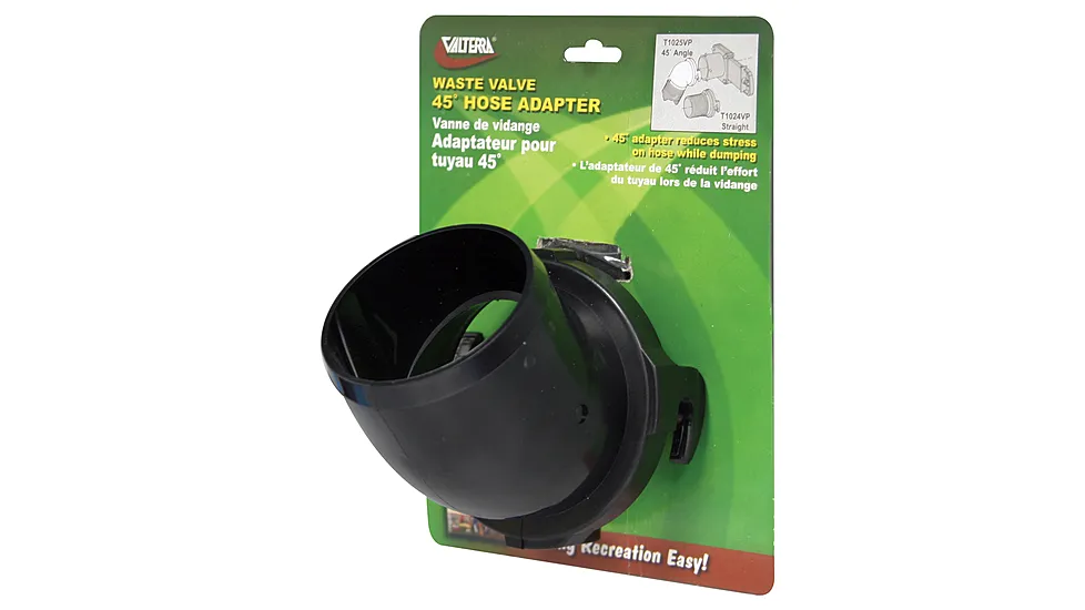 Valterra Hose Adapter - 45 deg Carded