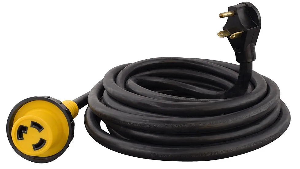 Valterra A10-3025EDBK Mighty Cord Detachable Power Cord 30 Amp 25ft