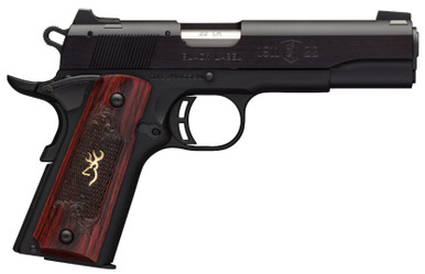 Browning 1911-22 Single .22 LR 4.25", 10 Round, Rosewood Grip, Black Stainless Steel