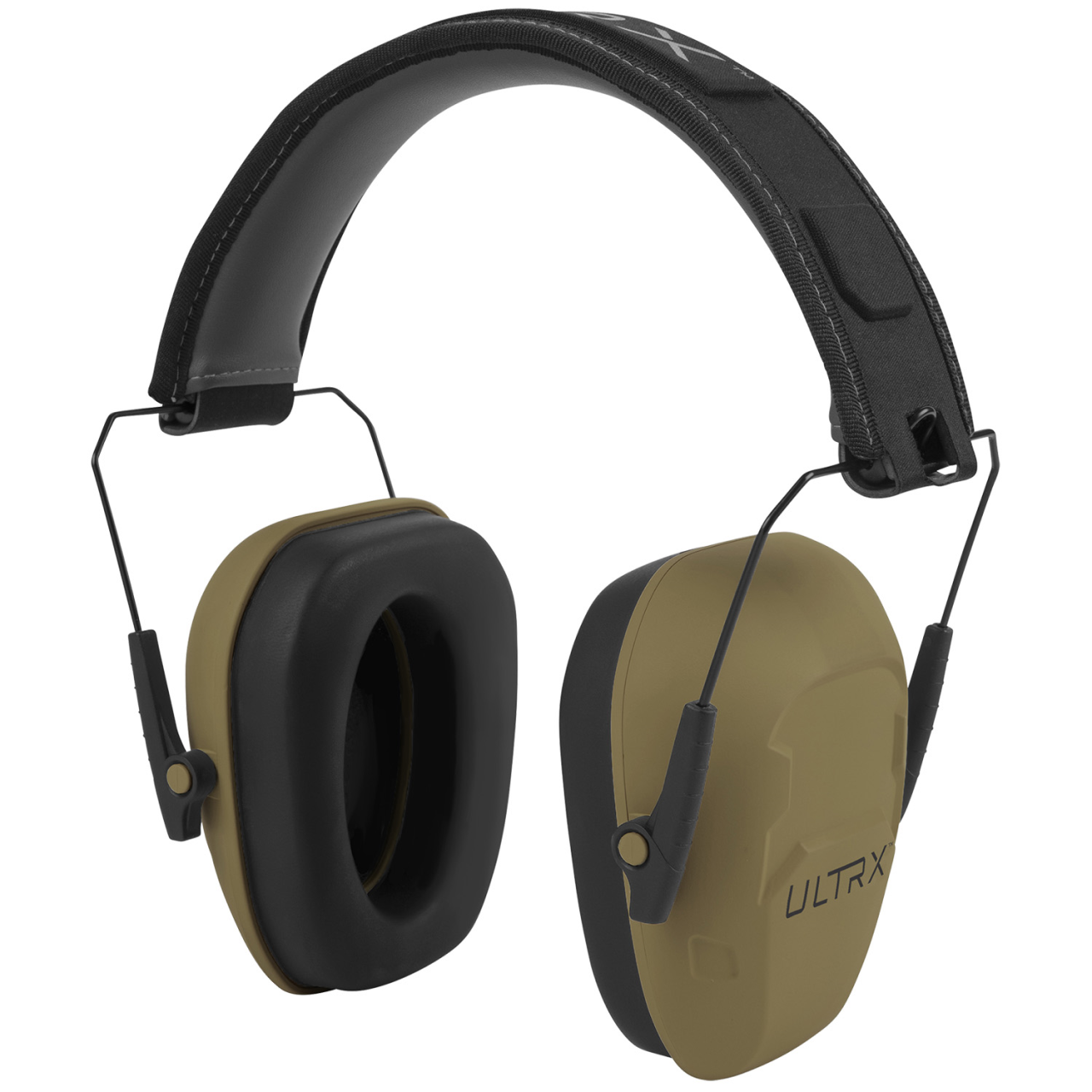 ULTRX Shield Passive Earmuff - FDE