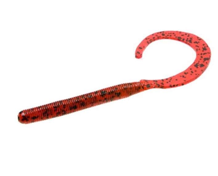 Zoom Curly Tail Worm - Cherry Seed