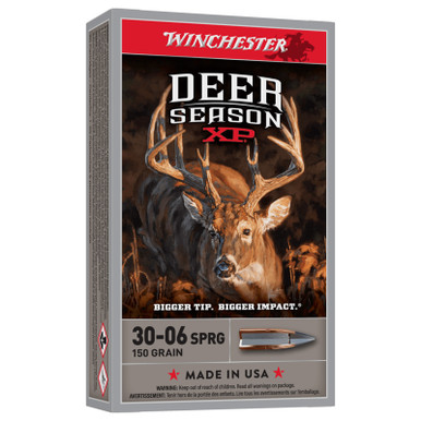 Winchester X3006DS Deer Season XP 30-06 150 GR Extreme Point 20 Rounds