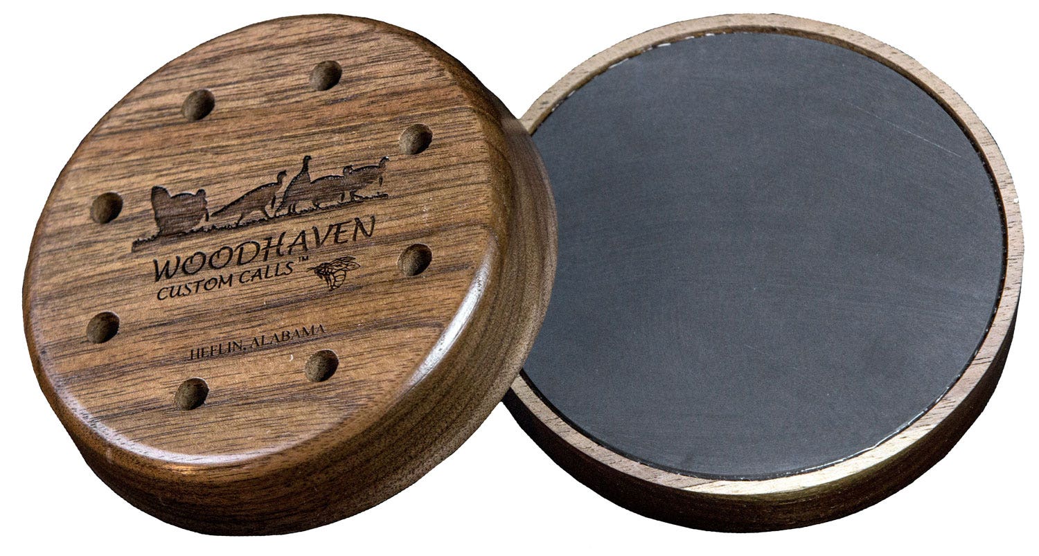 Woodhaven Legend  Friction Call Attracts Turkeys Legend Series Slate/Wood
