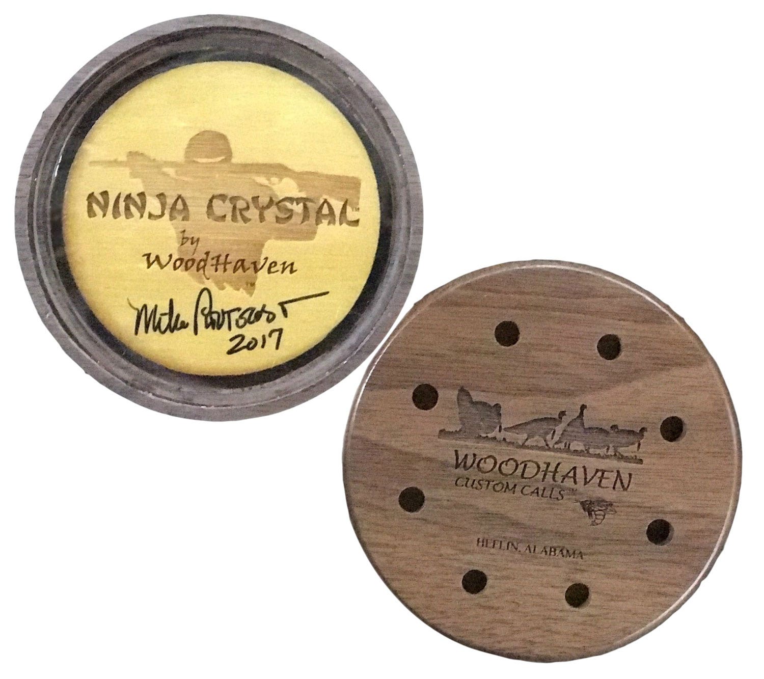 Woodhaven Ninja  Friction Call Attracts Turkeys Natural Crystal/Wood