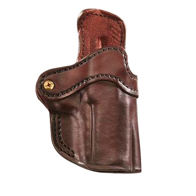 1791 Gunleather Optics Ready Paddle Holster OWB Signature Brown Leather Fits H&K VP9SK Size 2.4S Paddle Mount RH