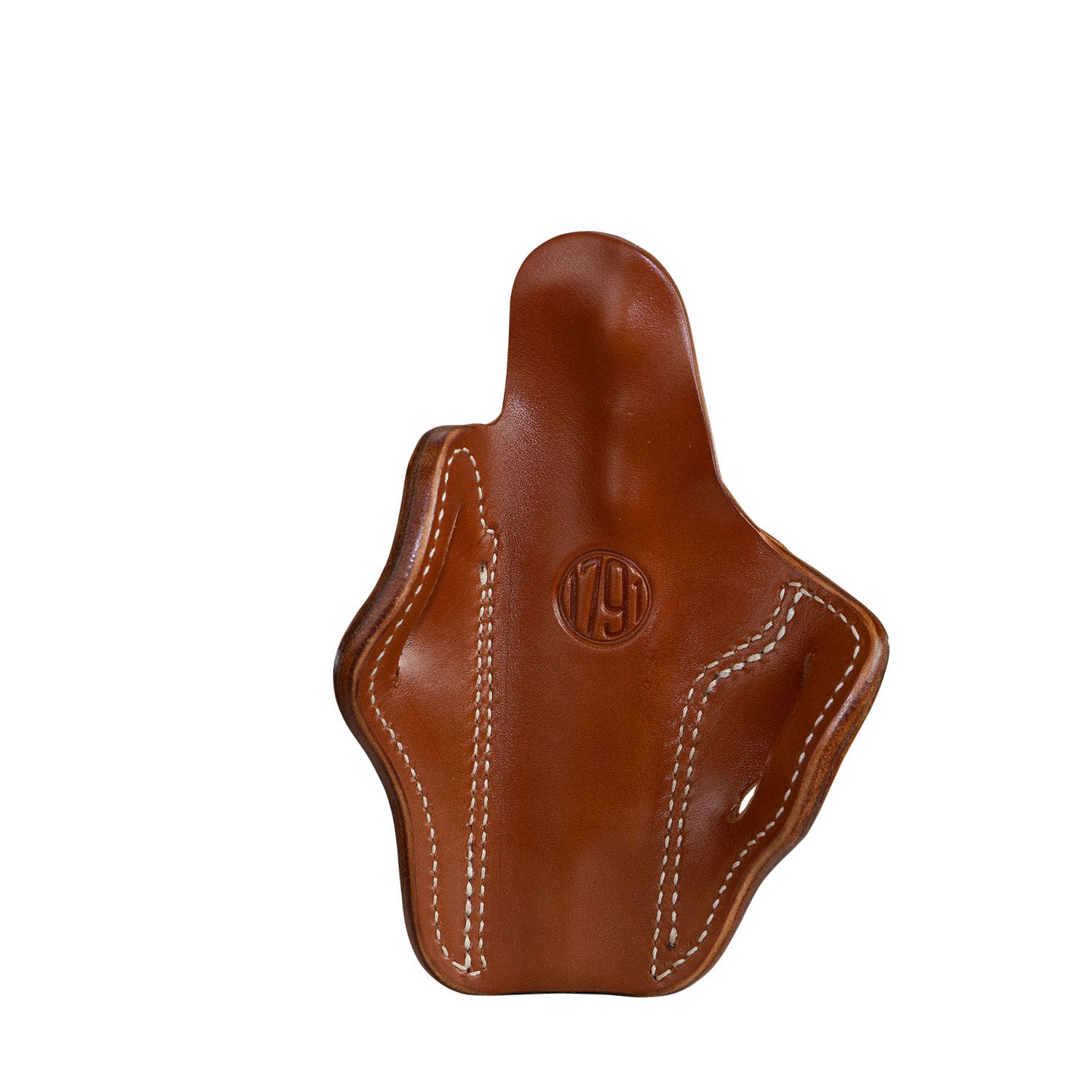 1791 Gunleather Optics Ready BH1 OWB Classic Brown Leather Fits 1911 4"-5" Belt Slide Mount RH