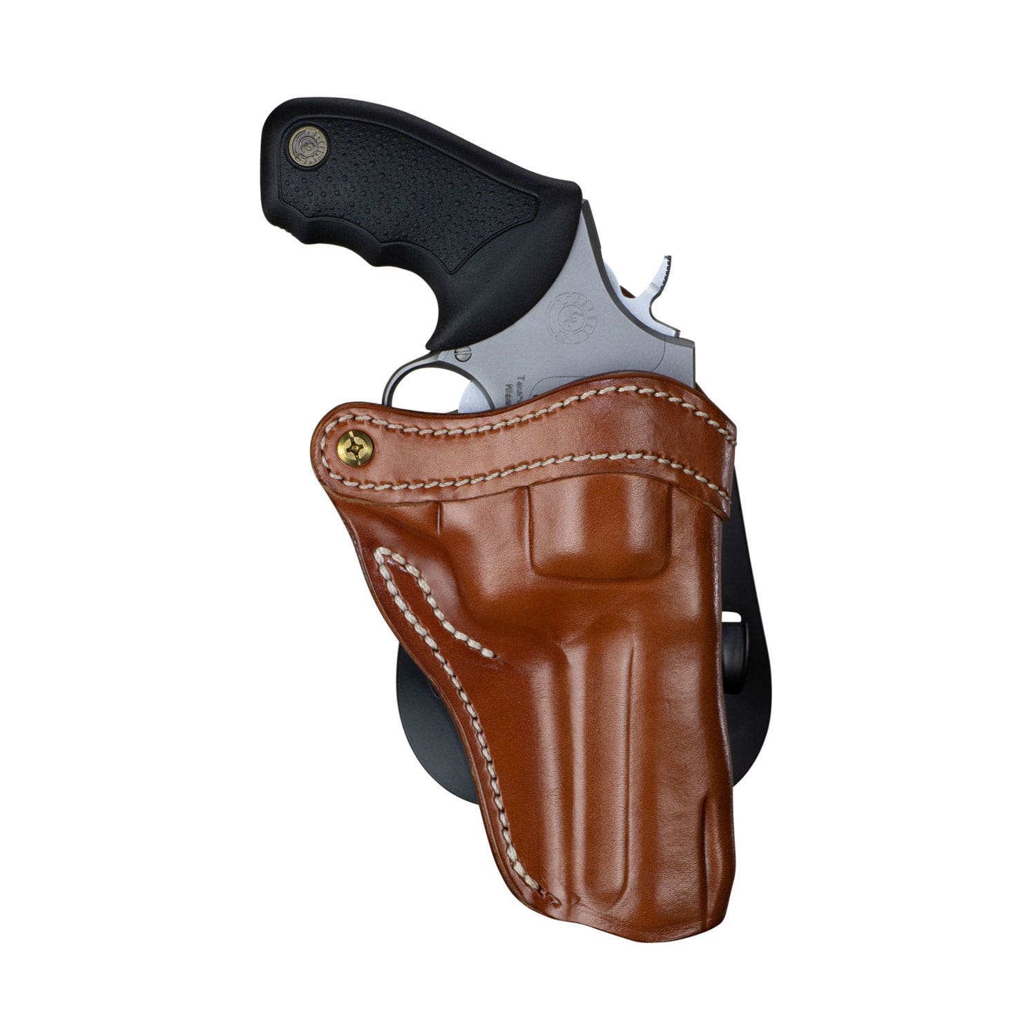 1791 Gunleather R2 OWB Classic Brown Leather Fits Ruger GP100 Paddle Mount RH