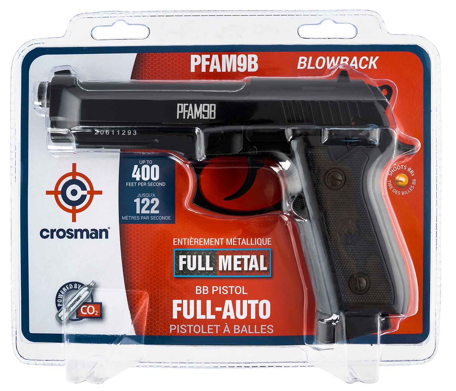 Crosman Alternate Special Full Auto 177 Air Pistol CO2 Black