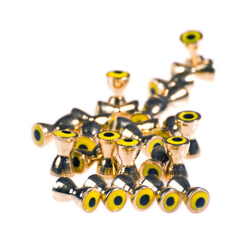 Allen Fly Fishing Brass Barbell w/ Eyes 25 Pack