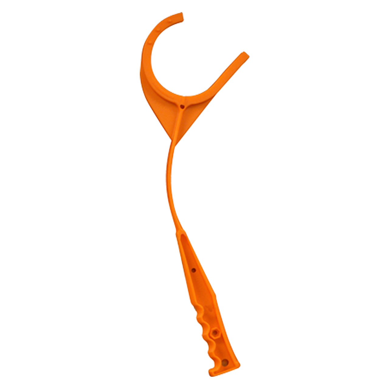 EZ-Aim Hand Held Clay Thrower Single Ambidextrous Orange Polymer 22701