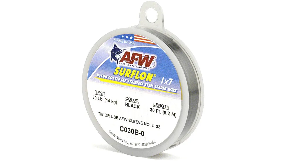 AFW Surflon Nylon Coated Leader Wire